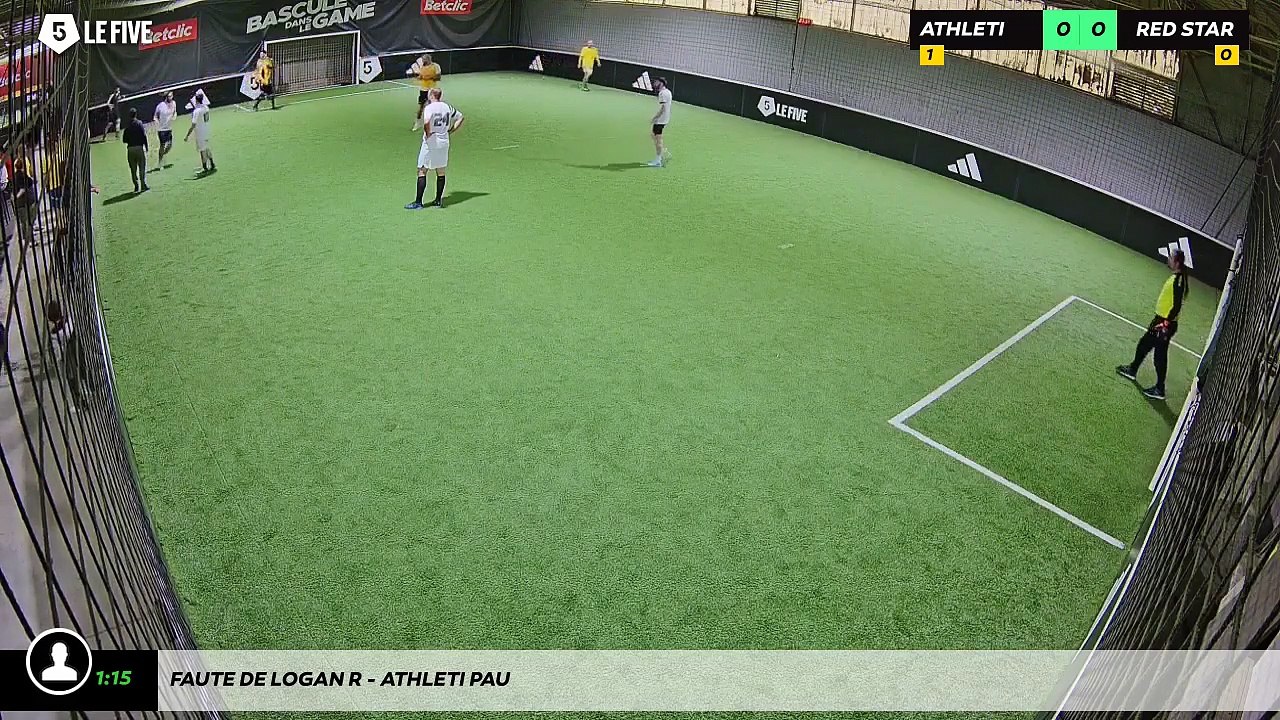 Faute de Logan R - Athleti Pau