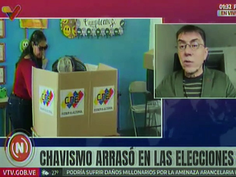 Juan Monedero analiza la victoria de Venezuela en los comicios electorales de este 25 de mayo