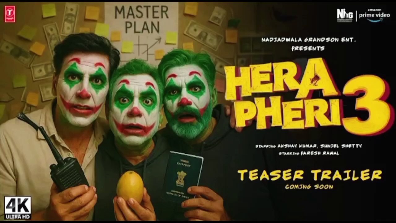 HERA PHERI 3 - Trio Returns - Trailer | Akshay Kumar, Paresh Rawal, Sunil Shetty | Hera Pheri Comedy