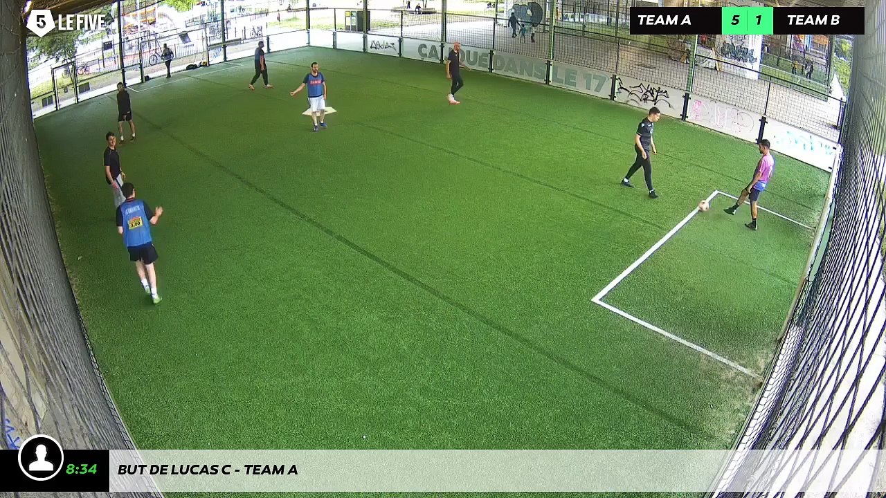 But de Lucas C - Team A