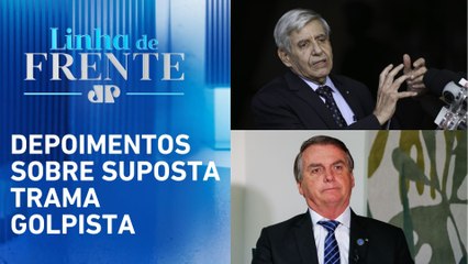 Testemunhas de Augusto Heleno e Bolsonaro serão ouvidas no STF | LINHA DE FRENTE