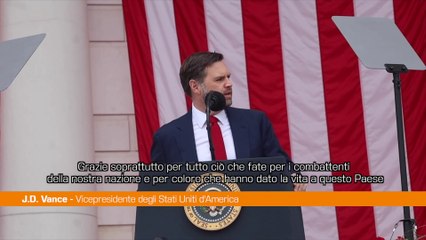 Memorial Day, Vance "Onore a coloro che hanno dato la vita al Paese"