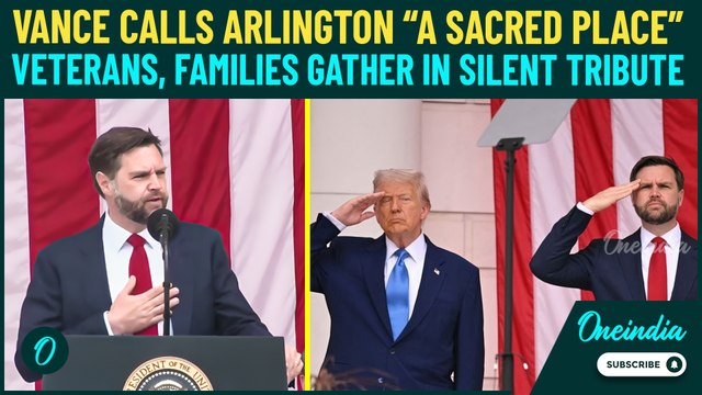 Full Speech: JD Vance Honors Fallen Heroes In Memorial Day Speech, Calls Cemetery ‘Sacred Place’