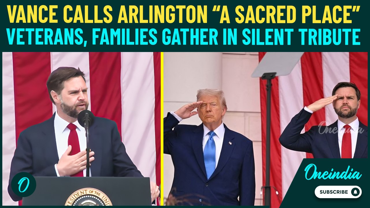 Full Speech: JD Vance Honors Fallen Heroes In Memorial Day Speech, Calls Cemetery ‘Sacred Place’
