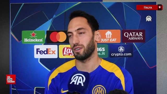 Milli futbolcu Hakan Çalhanoğlu, Şampiyonlar Ligi kupasını çok istiyor