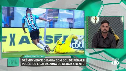 Chico Garcia detona arbitragem de Grêmio x Bahia: “Não foi pênalti!”