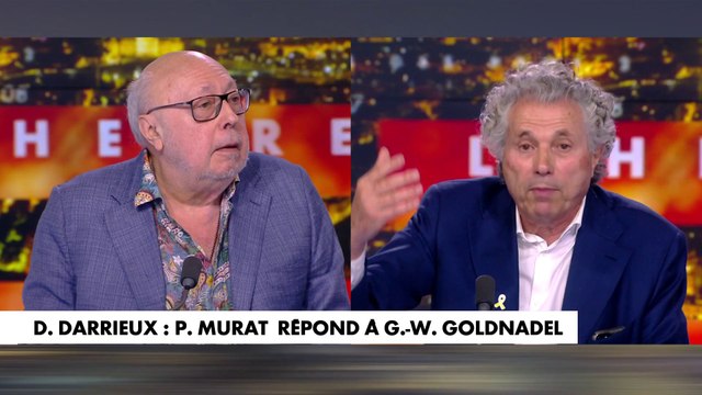 Débat entre Pierre Murat et Gilles-William Goldnadel à propos de l'actrice Danielle Darrieux