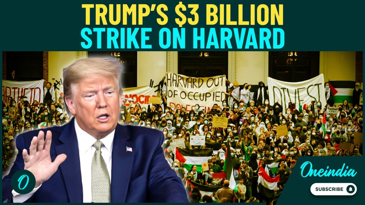 Trump VS Harvard | President considers WITHDRAWING $3Bn grants from ‘ANTISEMITIC’ Harvard