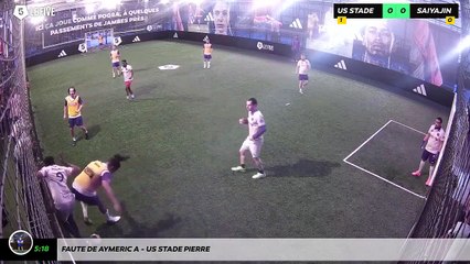 Faute de Aymeric A - Us Stade Pierre