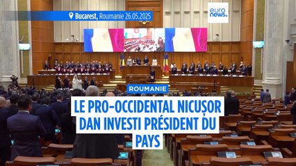 Roumanie : le pro-occidental Nicușor Dan investi président