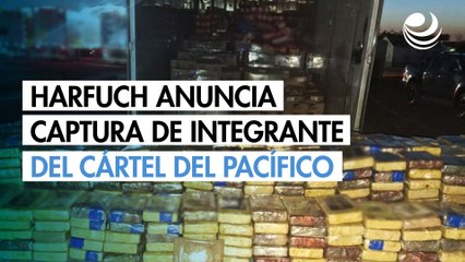Harfuch anuncia captura de integrante del Cártel del Pacífico con 700 kilos de cocaína y nuevo golpe al huachicol