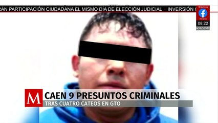 Operativo contra el robo de combustible en Guanajuato deja 9 detenidos