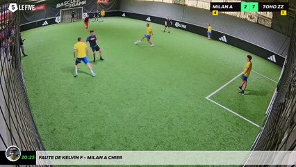 Faute de Kelvin F - Milan A Chier