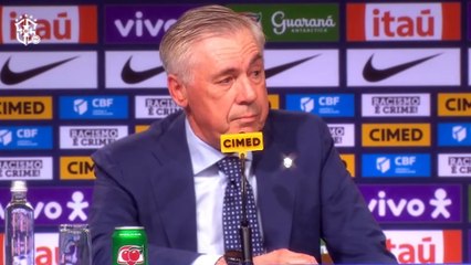 El sincero agradecimiento de Ancelotti al Real Madrid en su presentación con Brasil