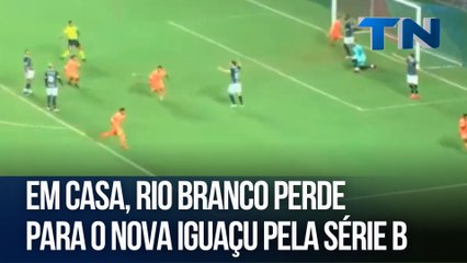 Em casa, Rio Branco perde para o Nova Iguaçu pela Série B