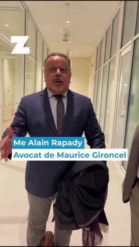 Me Alain Rapady, avocat de Maurice Gironcel