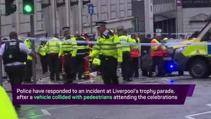 Police attend incident at Liverpool trophy parade