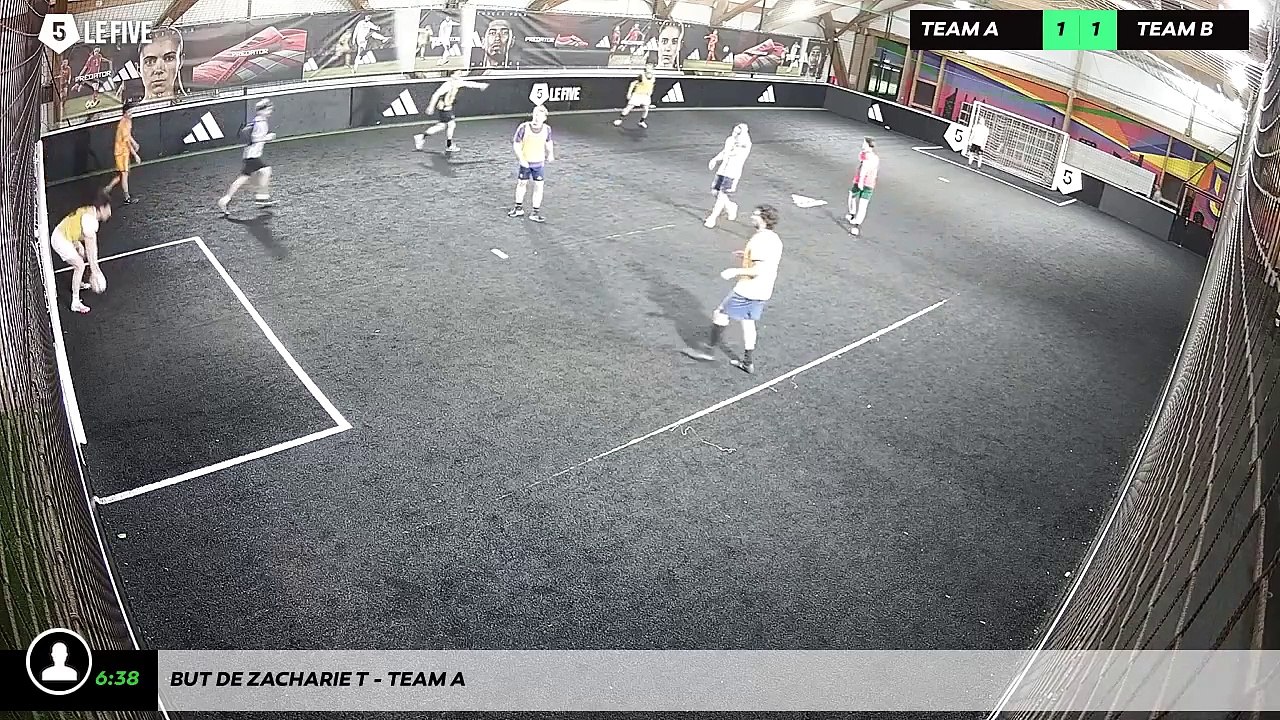 But de Zacharie T - Team A