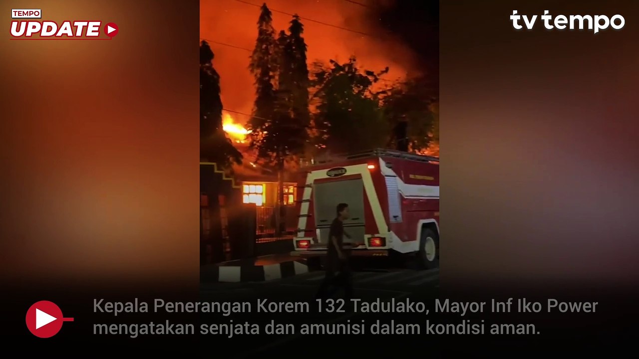 Kebakaran Kodim Poso, Senjata dan Amunisi Aman