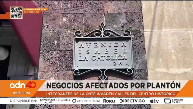 ¡CNTE toma el Zócalo! Plantón paraliza el centro de CDMX y afecta a comercios