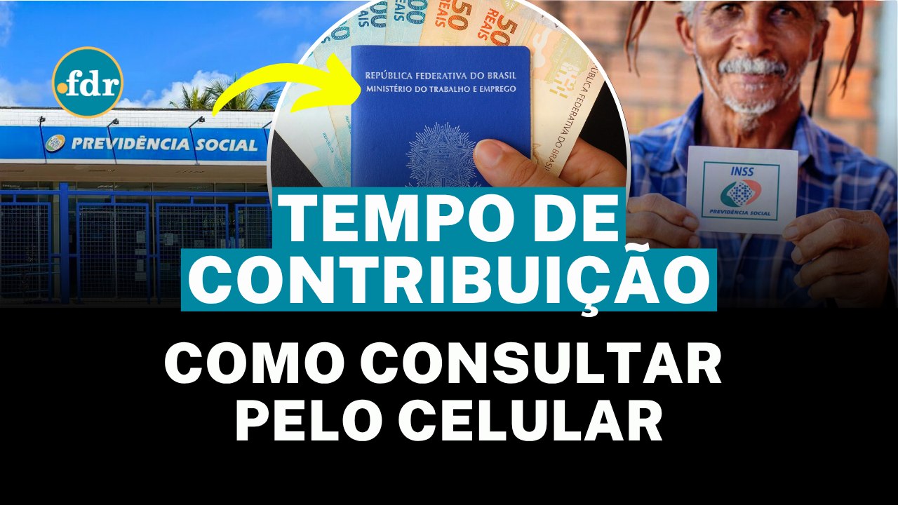 COMO CONSULTAR O TEMPO DE CONTRIBUIÇÃO NO INSS PELO CELULAR: PASSO A ...