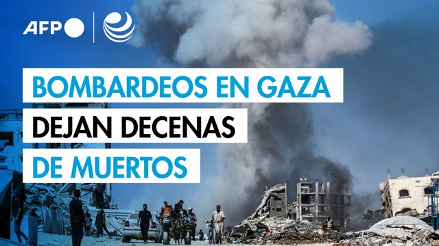 Al menos medio centenar de personas mueren en Gaza por bombardeos israelíes