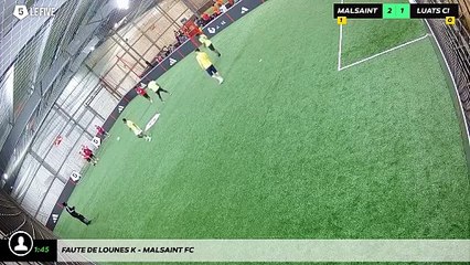 Faute de Lounes K - Malsaint Fc
