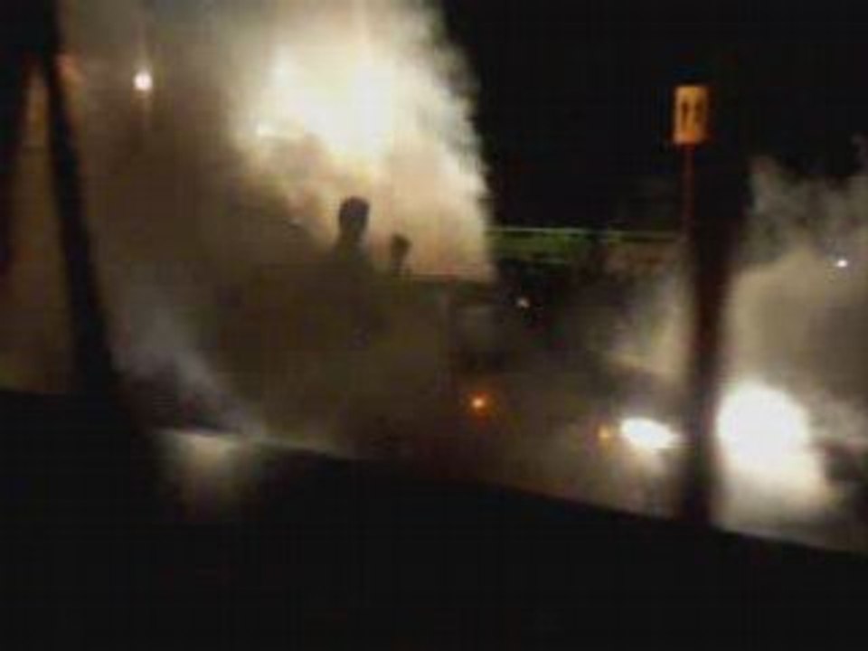 burn la nuit a magny court (concours tunning)