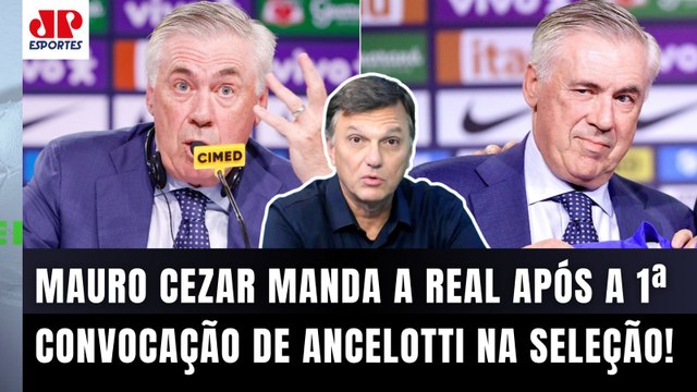 ISSO É UM FATO! O Ancelotti na Seleção VAI PRECISAR de MUITA... Mauro Cezar | 1ª CONVOCAÇÃO