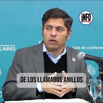 Axel Kicillof: La semana que viene esperamos que nos transfieran la Autopista Presidente Perón