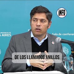 Axel Kicillof: "La semana que viene esperamos que nos transfieran la Autopista Presidente Perón"