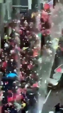 El atropello en los festejos de los hinchas del Liverpool