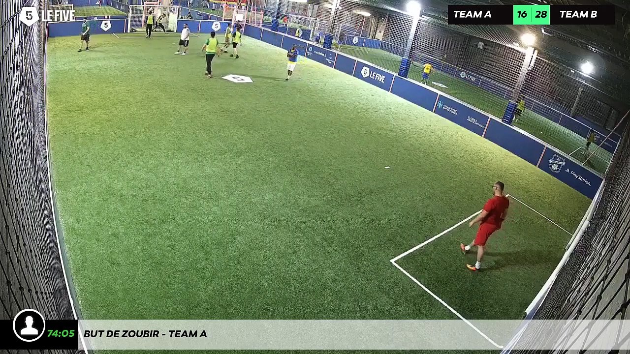 But de Zoubir - Team A