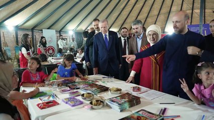 Emine Erdoğan, 7. Etnospor Kültür Festivali'ni ziyaret etti