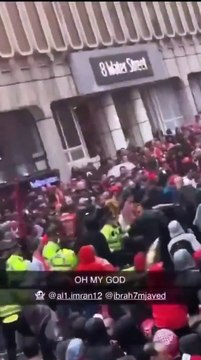Atropellamiento en festejos del Liverpool