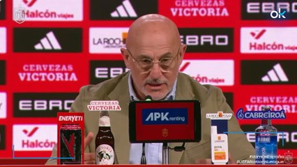 Luis de la Fuente: "Isco ha regresado en el momento oportuno para aportarnos muchas cosas"