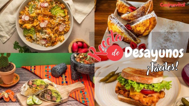 4 fáciles y deliciosas recetas de desayunos para la semana