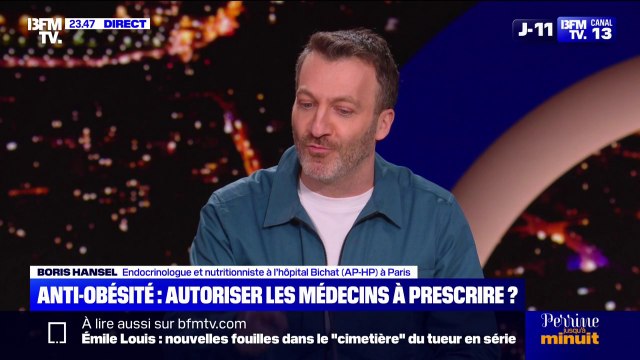 Médicament anti-obésité: C'est une évolution, mais ce n'est pas un médicament qui guérit l'obésité , explique Boris Hansel, endocrinologue et nutritionniste