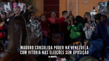 Maduro consolida poder na Venezuela com vitória nas eleições sem oposição