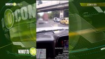 Lo aplastó una tractomula y murió al instante en la Av. Regional por el Parque Norte