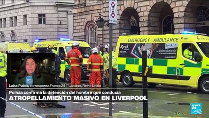 Informe desde Londres: esto se sabe del atropellamiento en el centro de Liverpool