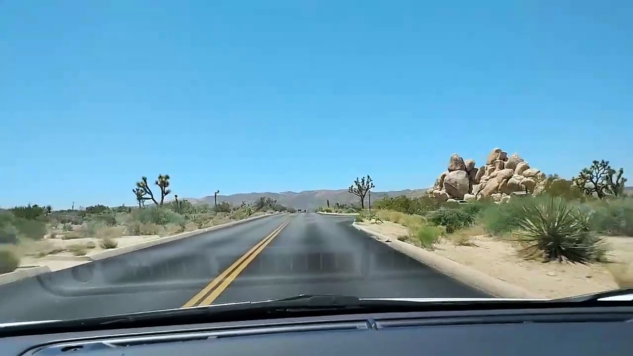Shia, drive through Joshua Tree National Park California, Vortex Part 2-2 (Post part 1 tomorrow)