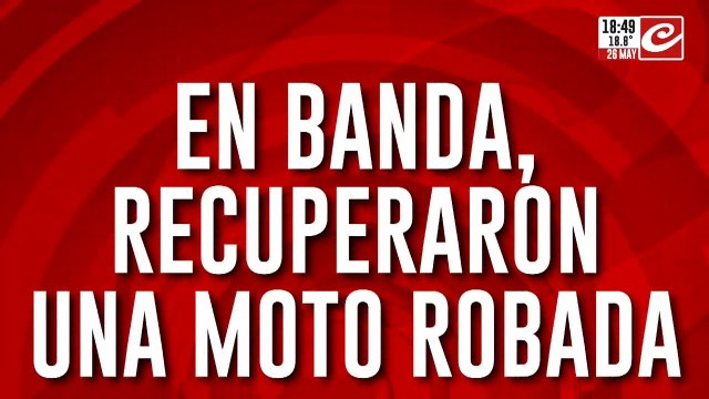 Deliverys increparon a delincuentes y recuperaron una moto robada