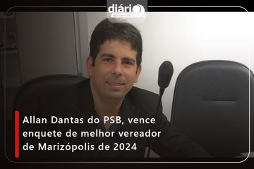 Allan Dantas do PSB, vence enquete de melhor vereador de Marizópolis de 2024