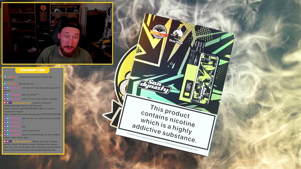 Orca Vape San Dynasty Podsystem Review und Test