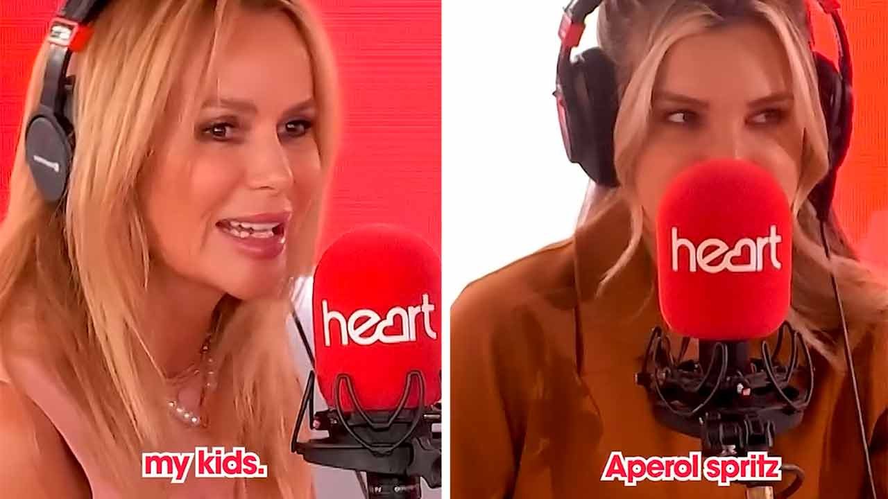 Video: Amanda Holden macht Ashley Roberts während Radiosendung einen Heiratsantrag
