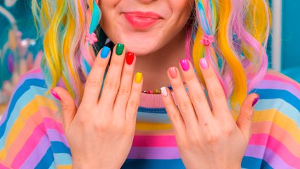 Nail Polish Hack at Home 💅✨ Fix Smudges Like a Pro! 🔥💖 Save Time & Money! 💸