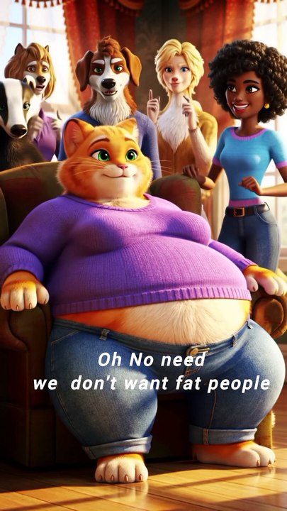 She is fat