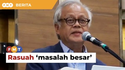 Rasuah 'masalah besar' walaupun orang Melayu tonjol beragama, kata ahli G25