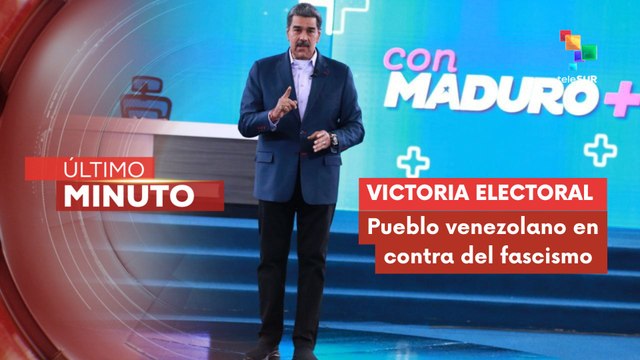 Pdte. Nicolás Maduro afirmó la victoria del 25 mayo